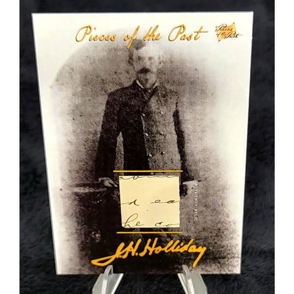 Authentic Handwriting Relic of Doc Holliday Gunfighter OK Corral - Picture 1 of 4